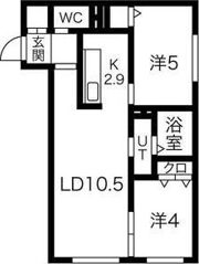 parfait（パルフェ）の間取り画像