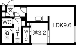 Peche MOTOMACHIの間取り画像