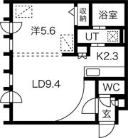 PROUD厚別中央の間取り画像