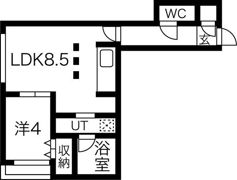 S-ASAHIの間取り画像