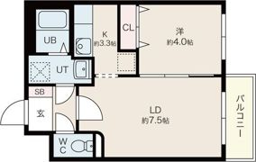 イーストポルトN14の間取り画像