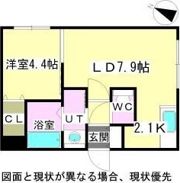カルディーノ澄川の間取り画像