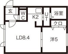チケン豊平公園の間取り画像