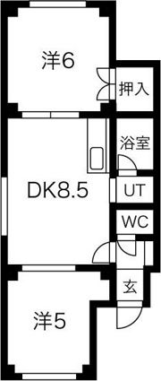 ハイツソフィアBの間取り画像