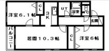 ハイツプロキオンの間取り画像
