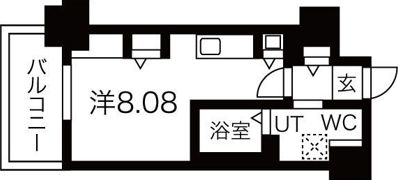 パシフィックタワー札幌の間取り画像