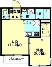 ルヌアージュ北13条東の間取り画像