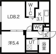 ラフィナート発寒中央の間取り画像