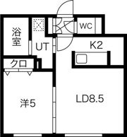 シティプレミア豊平の間取り画像