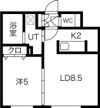 シティプレミア豊平の間取り画像