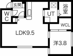 casaAT平岸の間取り画像