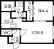 BrillantSoleilII（ブリアンソレイユ2）の間取り画像