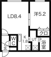 モンヴェール学園前の間取り画像