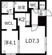 仮）SENNA北13東5MSの間取り画像