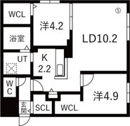 仮）SENNA北13東5MSの間取り画像