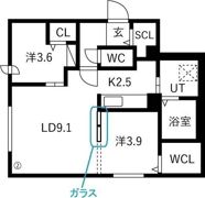 仮）SENNA北16東10MSの間取り画像