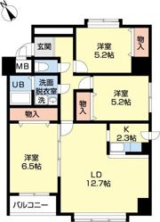 宮の森シャルムいずみの間取り画像