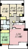 山鼻サンタウン三号館の間取り画像