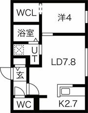 L’eclaireur（レクレルール）の間取り画像