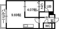 プライム円山の間取り画像