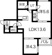 Supreme（シュプリーム）の間取り画像