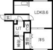 ブランノワール東札幌の間取り画像