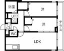ASAHIYAMA CITY.STELLAの間取り画像