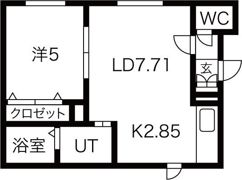 プロムナード5-6の間取り画像