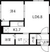 ラフィーネ澄川IVの間取り画像