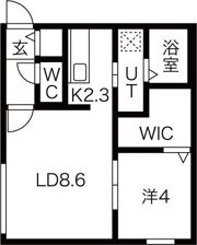 ELEANOR（エレノア）の間取り画像