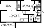 パーチェ豊平の間取り画像