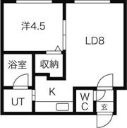 サンテモンターニュの間取り画像