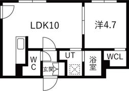 Bell Court発寒南 （ベルコート発寒南）の間取り画像