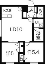 GARE中の島の間取り画像