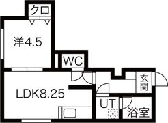 クレスト24の間取り画像