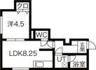 クレスト24の間取り画像