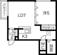 パレス154の間取り画像