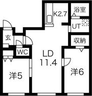 JD24の間取り画像