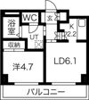 ホープ北21の間取り画像