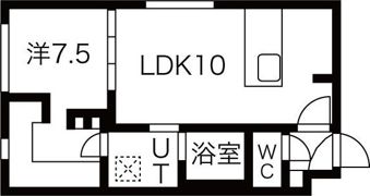 Rests on 旭山公園通の間取り画像