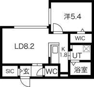 ラフレーズN32の間取り画像