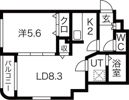 平岸スクエア21の間取り画像