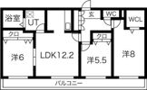 ZABO HILLS HONCHO CITYの間取り画像