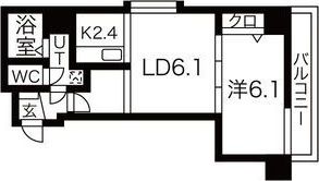 ヒルズ山鼻177の間取り画像