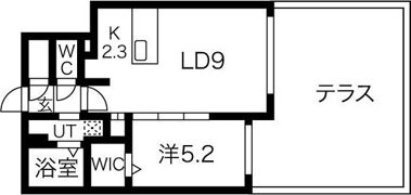べラージオ北22条の間取り画像