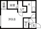 シャンテ南5条の間取り画像