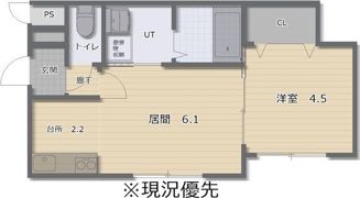 SORAライブマーケット平岸の間取り画像