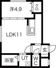 mocoの間取り画像