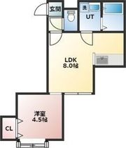 プラダハウスの間取り画像