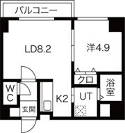 エクセレントプレイス宮の沢の間取り画像